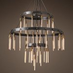 Люстра RH Axis Three-Tier Chandelier Loft Concept 40.1502