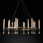 Люстра RH FONTANELLE Round Chandelier 16 Loft Concept 40.1552
