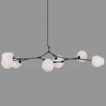 Люстра Сrumpled Bubble White Glass Loft Concept 40.1564