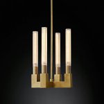 Подвесной светильник RH CANELLE Pendant lamp 4 Modern Brass Loft Concept 40.1566