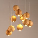 Подвесной светильник Lofter Wooden Sphere Loft Concept 40.157