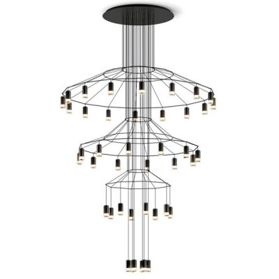 Люстра Vibia Wireflow Chandelier 0378 LED Suspension 42 lamp Loft Concept 40.1639-0 Люстра Vibia Wireflow Chandelier 0378 LED Suspension 42 lamp Loft Concept 40.1639-0
