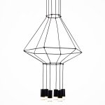 Vibia Wireflow Chandelier 0307 LED Suspension lam Loft Concept 40.1641