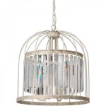 Люстра Birdcage Chandelier Fountain White Loft Concept 40.1658