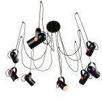 Подвесной светильник Tube Pendant Black Loft Concept 40.1711.СH.20.RU