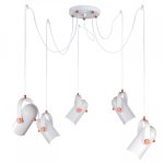 Подвесной светильник Tube Pendant White Loft Concept 40.1714