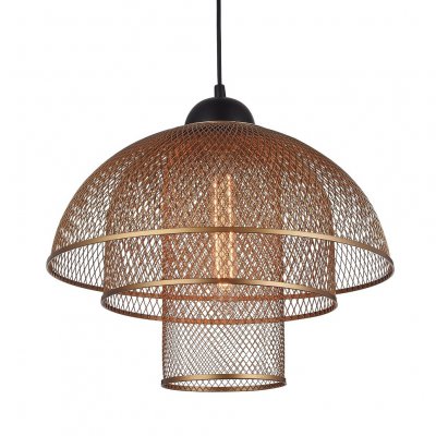 Подвесной светильник Loft Grid Pendant Skirt Gold Loft Concept 40.1731