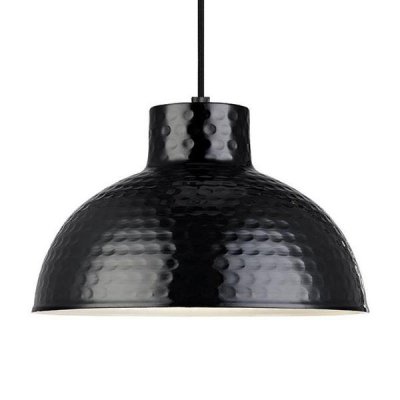 Подвеснои? светильник Beaten Black Loft Concept 40.1749