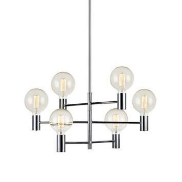 Люстра Helix Chandelier Chrome Loft Concept 40.1762