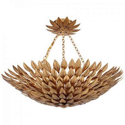 Люстра Crystorama Broche plumage Antique Gold CHANDELIER Loft Concept 40.1849