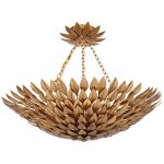 Люстра Crystorama Broche plumage Antique Gold CHANDELIER Loft Concept 40.1849