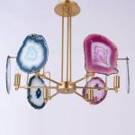 Люстра GALLERY 6 LIGHT CHANDELIER multi Color AGATE Loft Concept 40.1867