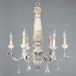 Люстра Vintage Wood Chandelier Loft Concept 40.1868