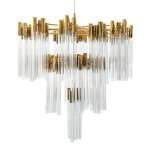 Люстра Contemporary chandelier crystal brass Loft Concept 40.1888