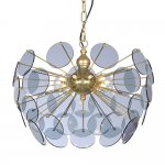 Люстра Sputnik Glass Lenz Chandelier Loft Concept 40.1894-0