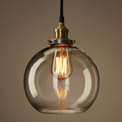 Подвесной светильник Loft Clear Glass Sphere Cloche Loft Concept 40.189