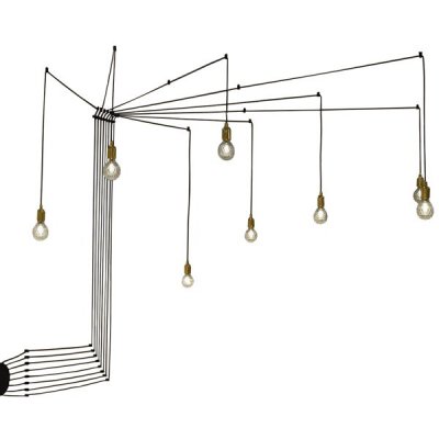 Потолочный светильник BIG Spider Loft Concept 40.1921