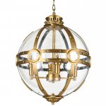 Люстра Eichholtz Lantern Hagerty Brass Loft Concept 40.1959-0