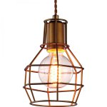 Подвесной светильник Loft Wire Cage Pendant Brown Loft Concept 40.1976
