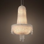 Люстра RH 1930S FRENCH CRYSTAL BEADED Chandelier Loft Concept 40.2055