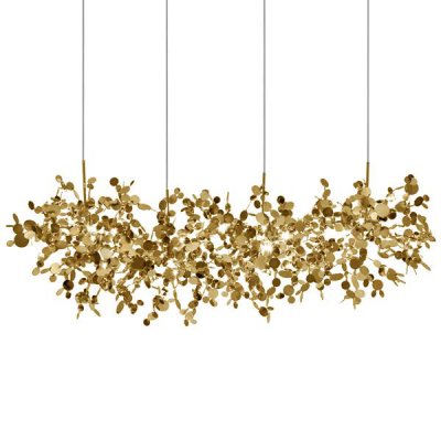 Люстра Terzani Argent Suspension Linear Gold Loft Concept 40.2060