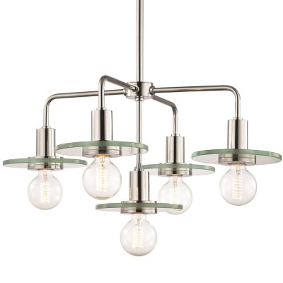 Подвесной светильник Corrigan Studio Rocco 5-Light Sputnik Chandelier Loft Concept 40.2073