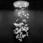 Люстра Night Butterflies Chandelier Loft Concept 40.2080