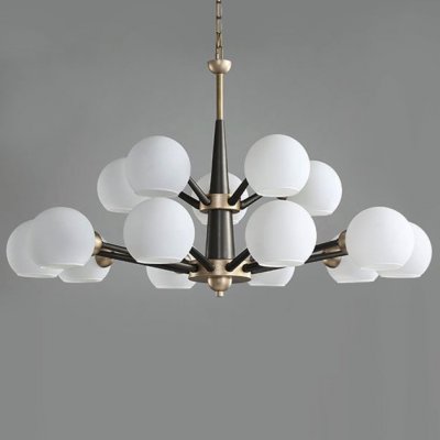 Люстра Thalia chandelier White glass 15 Loft Concept 40.2084-0 Люстра Thalia chandelier White glass 15 Loft Concept 40.2084-0