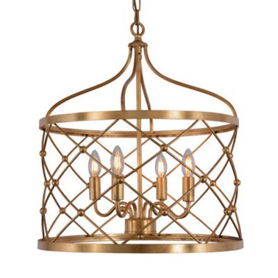 Подвесные светильники Lantern Golden Net L Pendant lamp Loft Concept 40.2119