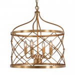 Подвесные светильники Lantern Golden Net L Pendant lamp Loft Concept 40.2119