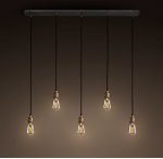 Подвесной светильник Loft Industrial Mono 5 Loft Concept 40.215
