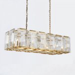 Люстра Harlow Crystal SQUARE Gold Loft Concept 40.2192