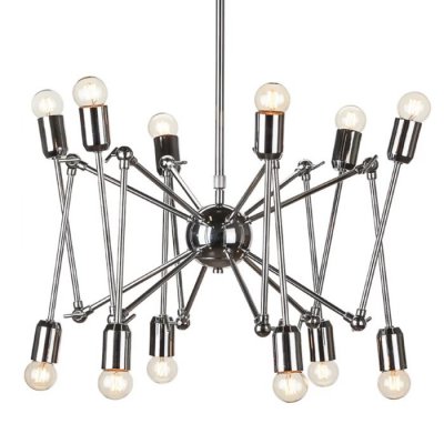 Подвесной светильник LOFT SPUTNIK CHANDELIER SPIDER Silver Loft Concept 40.2203