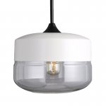 Подвесной светильник Hanglamp zwart glas White II Loft Concept 40.2209