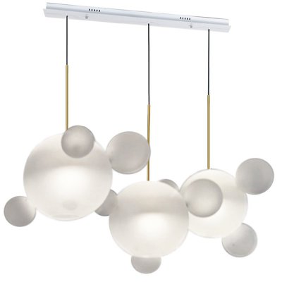 Светильник LED design BUBBLE LAMP rectangle 14 white glass rectangle Loft Concept 40.2215-0 Светильник LED design BUBBLE LAMP rectangle 14 white glass rectangle Loft Concept 40.2215-0