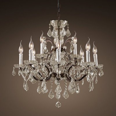 Люстра 19TH C. ROCOCO IRON & CLEAR CRYSTAL 12 Loft Concept 40.2221 Люстра 19TH C. ROCOCO IRON & CLEAR CRYSTAL 12 Loft Concept 40.2221