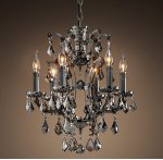 Люстра 19TH C. ROCOCO IRON & Smok CRYSTAL 6 Loft Concept 40.2228
