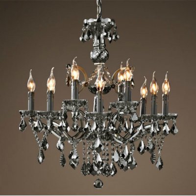 Люстра 19TH C. ROCOCO IRON & Smok CRYSTAL 12 Loft Concept 40.2229