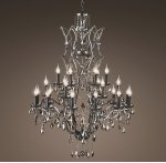 Люстра 19TH C. ROCOCO IRON & Smok CRYSTAL 25 Loft Concept 40.2231