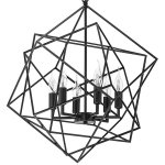 Люстра CUBIST Chandelier Black Loft Concept 40.2256
