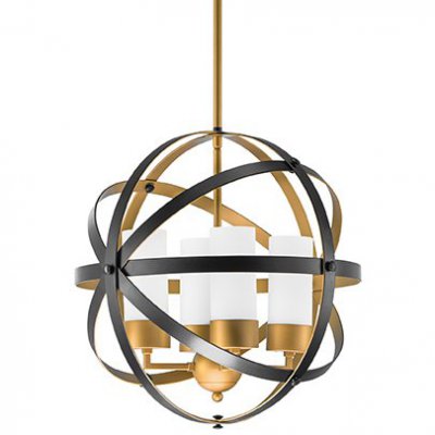 Подвесной светильник Olivier Frosted Gold Ball Loft Concept 40.2259