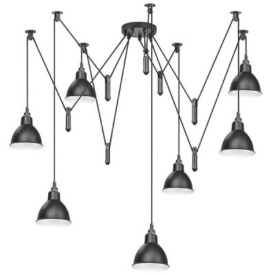 Подвесной светильник Black Construction Loft Concept 40.2268