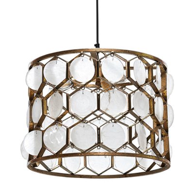 Seashell Cylinder pendant lamp Loft Concept 40.2272-0