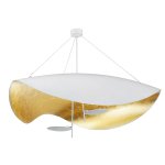 Подвесной светильник CATELLANI & SMITH LEDERAM MANTA S2 PENDANT White + Gold Loft Concept 40.2287-0