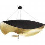 Подвесной светильник CATELLANI & SMITH LEDERAM MANTA S2 PENDANT Black + Gold Loft Concept 40.2288-0