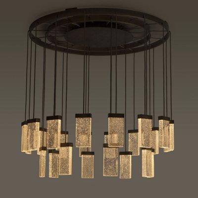 Люстра massif central 24 GRAND CRU CONTEMPORARY CHANDELIER GLASS Loft Concept 40.2290