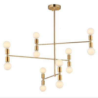 Подвесной светильник Атомиум Золото Loft Concept 40.2307