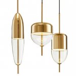 Подвесной светильник Nao Tamura Flow GOLD Loft Concept 40.2311-0