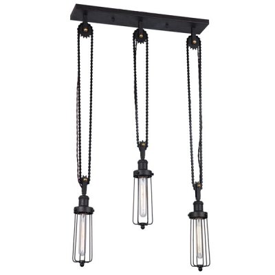 Потолочный cветильник Industrial Сogwheel trio Loft Concept 40.233