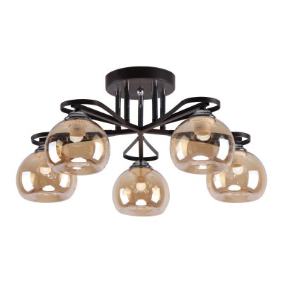 Потолочный светильник 40236/5CR+BR AMB Экономсвет